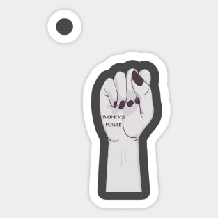 Women's power Sticker